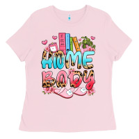 Bubblegum Pink homebody Ladies Tee - JahusDesignShop