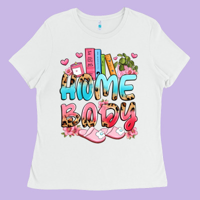 Homebody Ladies Tee Designed By Jahusdesignshop