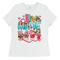 White homebody Ladies Tee - JahusDesignShop