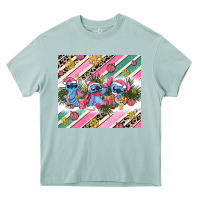 Arona pink stitch  christmas Heavy Core Tee - AdoDesignShop