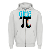Dove Grey Cutie Pi Zipper Hoodie - Bettercallsaul