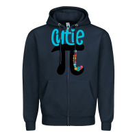 Navy Cutie Pi Zipper Hoodie - Bettercallsaul