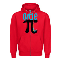 Red Cutie Pi Zipper Hoodie - Bettercallsaul