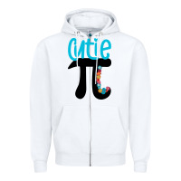 White Cutie Pi Zipper Hoodie - Bettercallsaul