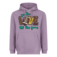 Lavender for the love of the game Heavyweight Hoodie - HowdyJamesFarm