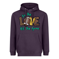 Plum for the love of the game Heavyweight Hoodie - HowdyJamesFarm