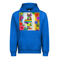 Cobalt LGBTQ+ Pride With Flower Tumbler Urban Hoodie - BundleAndBundleShop