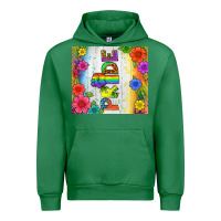 Emerald LGBTQ+ Pride With Flower Tumbler Urban Hoodie - BundleAndBundleShop
