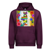 Mauve Wine LGBTQ+ Pride With Flower Tumbler Urban Hoodie - BundleAndBundleShop
