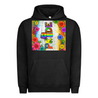 Pigment Black LGBTQ+ Pride With Flower Tumbler Urban Hoodie - BundleAndBundleShop