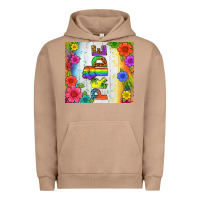 Pigment Burro LGBTQ+ Pride With Flower Tumbler Urban Hoodie - BundleAndBundleShop