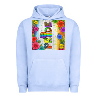 Pigment Grape Ice LGBTQ+ Pride With Flower Tumbler Urban Hoodie - BundleAndBundleShop