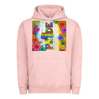 Pigment Salmon LGBTQ+ Pride With Flower Tumbler Urban Hoodie - BundleAndBundleShop