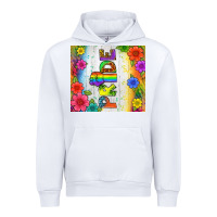 White LGBTQ+ Pride With Flower Tumbler Urban Hoodie - BundleAndBundleShop
