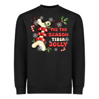 Black tis the season tıbıa jolly Heavyweight Sweatshirt - MaliasSmallBusiness