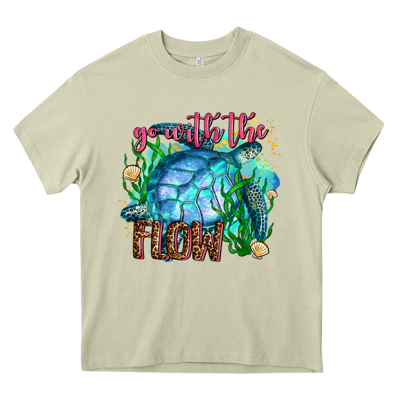 Go With The Flow Heavy Core Tee by AdoDesignShop | Teevron