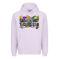 Lilac medical laboratory technician mardi gras Premium Hoodie - CowGirlArtShop