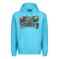 Ocean Blue medical laboratory technician mardi gras Premium Hoodie - CowGirlArtShop