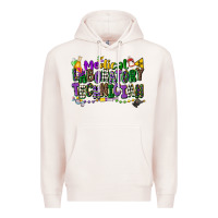 Pale Pink medical laboratory technician mardi gras Premium Hoodie - CowGirlArtShop