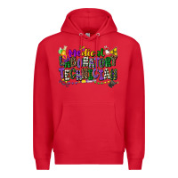 Red medical laboratory technician mardi gras Premium Hoodie - CowGirlArtShop