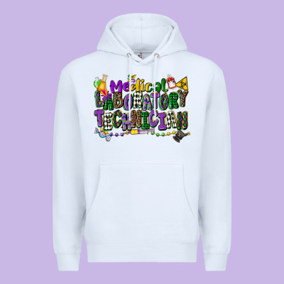 Medical Laboratory Technician Mardi Gras Premium Hoodie Designed By Cowgirlartshop