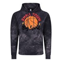 Cloud Black small town big spirit Vintage Hoodie - MaliasSmallBusiness