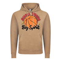 Vintage Coffee small town big spirit Vintage Hoodie - MaliasSmallBusiness