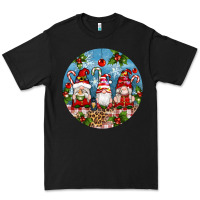 Black christmas gnomes ornament Premium Tee - Artiststas