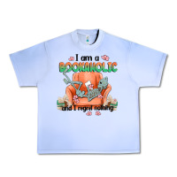Grape Ice bookaholic Urban Heavy Tee - MaliasSmallBusiness