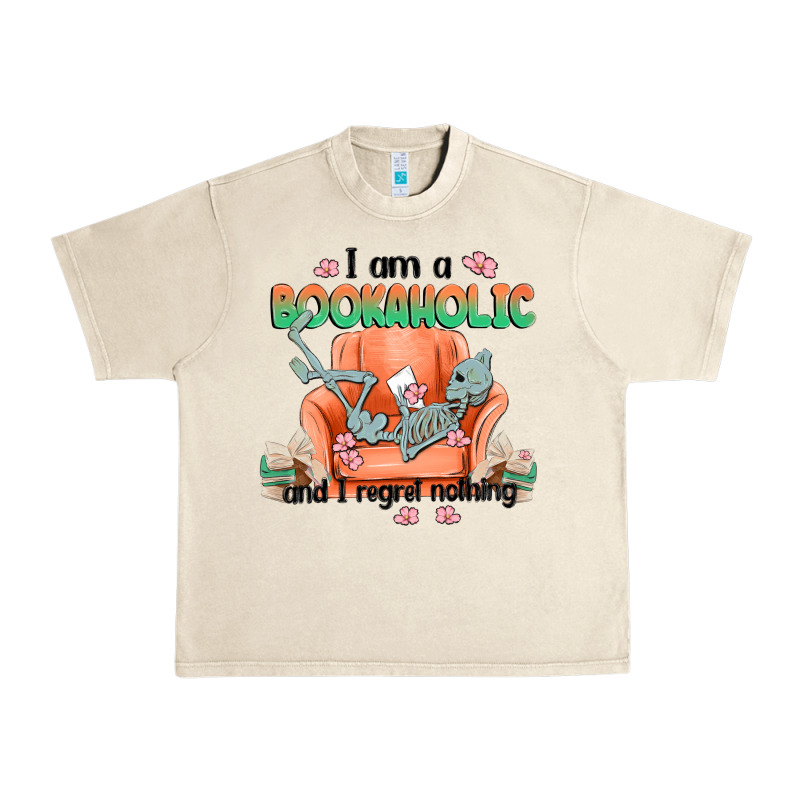 Bookaholic Urban Heavy Tee by MaliasSmallBusiness | Teevron