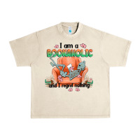 Sandshell bookaholic Urban Heavy Tee - MaliasSmallBusiness