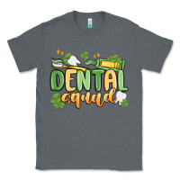 Charcoal Heather dental squad Classic Tee - MaliasSmallBusiness