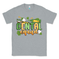 Heather Grey dental squad Classic Tee - MaliasSmallBusiness