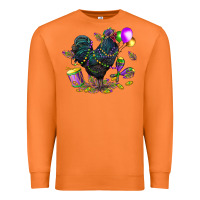 Carrot mardi gras chicken Premium Sweatshirt - CowGirlArtShop