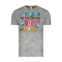 Cloud Rock i sparkled my way through 100 days Vintage Tee - MaliasSmallBusiness