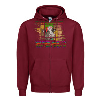 Burgundy Your Crazy Is Showing Zipper Hoodie - Bettercallsaul