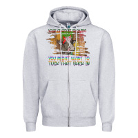 Heather Grey Your Crazy Is Showing Zipper Hoodie - Bettercallsaul