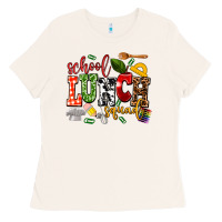 Bone school lunch squad Ladies Tee - AdoDesignShop