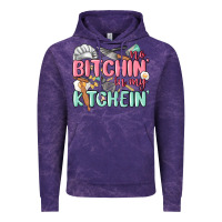 Cloud Purple no bitchin in my kitchin Vintage Hoodie - MaliasSmallBusiness