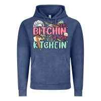 Vintage Denim no bitchin in my kitchin Vintage Hoodie - MaliasSmallBusiness