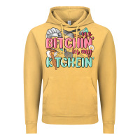Vintage Mustard no bitchin in my kitchin Vintage Hoodie - MaliasSmallBusiness