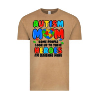Vintage Camel autism mom some people look up to their heroes i'm Vintage Tee - JahusDesignShop