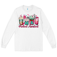 White ma medical assistant coffee cups Long Sleeve Tee - MaliasSmallBusiness