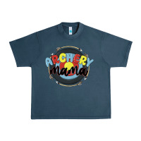 Midnight Navy archery mama Urban Heavy Tee - MaliasSmallBusiness