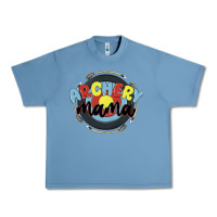 Pebble Blue archery mama Urban Heavy Tee - MaliasSmallBusiness