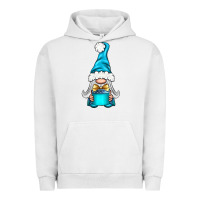 Pigment Lunar Rock winter gnome with gift Urban Hoodie - BundleAndBundleShop