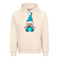 Sandshell winter gnome with gift Urban Hoodie - BundleAndBundleShop