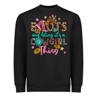 Black boots and bling it's a cowgirl thing Heavyweight Sweatshirt - MaliasSmallBusiness