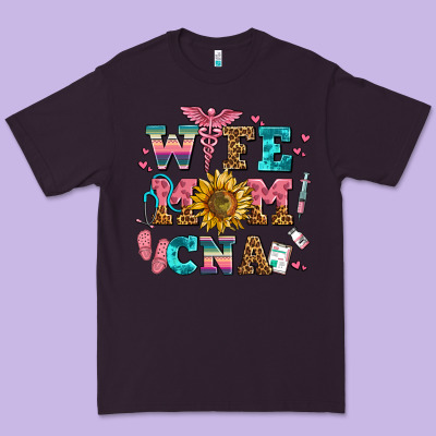 Wife Mom Cna Premium Tee Designed By Adodesignshop