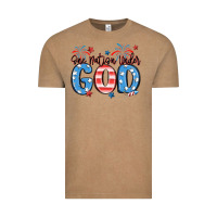Vintage Coffee one nation under god Vintage Tee - MaliasSmallBusiness